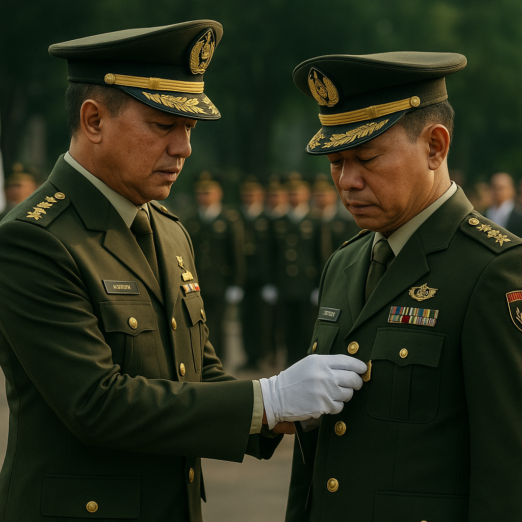 Upacara Pelepasan Purnawirawan Tingkat Mabes TNI AD, Penghormatan Akhir Dinas