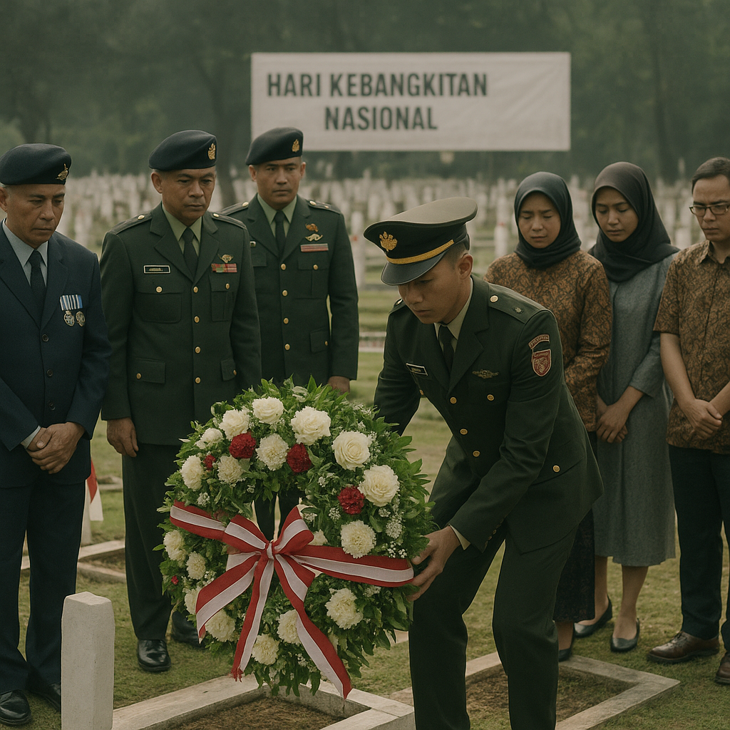 Peringatan Hari Kebangkitan Nasional diiringi Ziarah ke Makam Pahlawan Militer