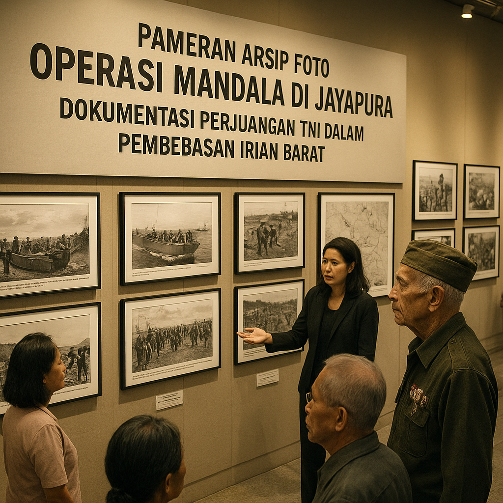 Pameran Arsip Foto Operasi Mandala di Jayapura: Dokumentasi Perjuangan TNI dalam Pembebasan Irian Barat