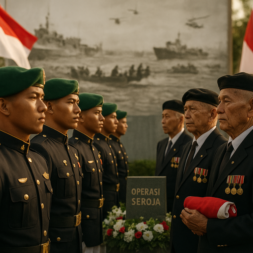 Peringatan Hari Jadi Korps Marinir, Mengenang Peran di Operasi Seroja