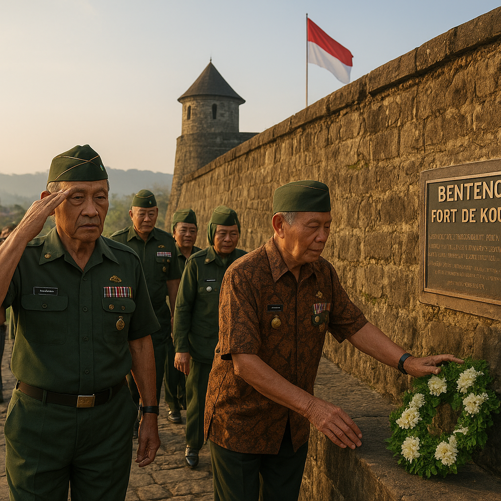 Napak Tilas Jejak Historyis TNI di Benteng Fort de Kock