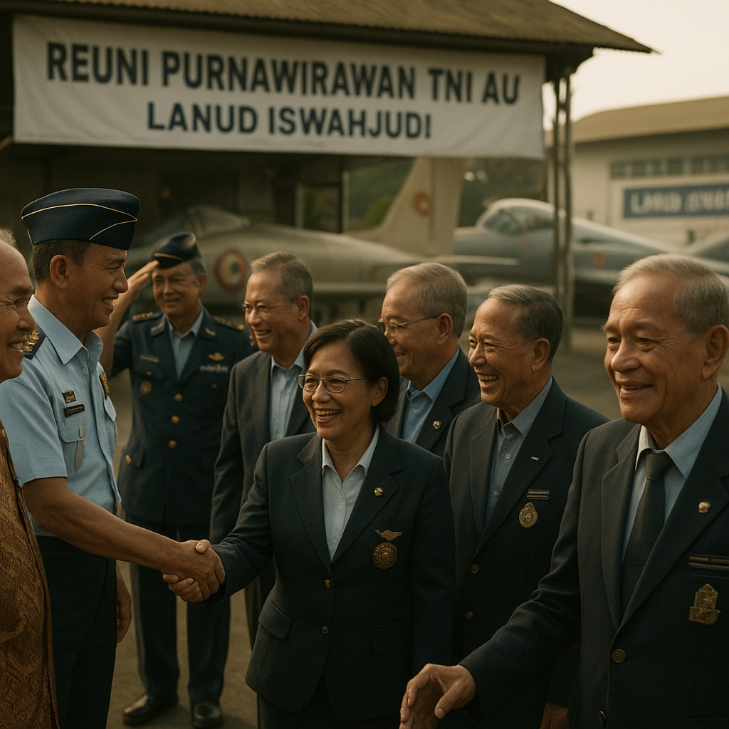 Cerita Pengabdian Purnawirawan TNI AU di Lanud Iswahjudi