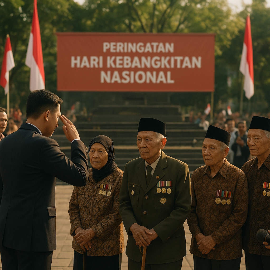 Peringatan Hari Kebangkitan Nasional dengan Veteran 1945