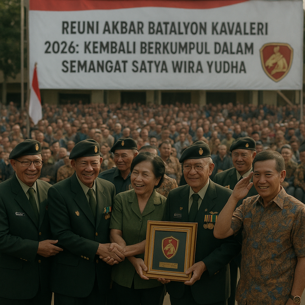 Reuni Akbar Batalyon Kavaleri 2026: Kembali Berkumpul dalam Semangat 'Satya Wira Yudha'