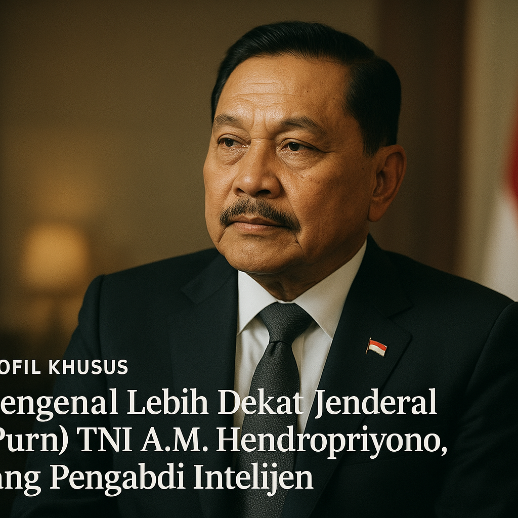 Profil Khusus: Mengenal Lebih Dekat Jenderal (Purn) TNI A.M. Hendropriyono, Sang Pengabdi Intelijen