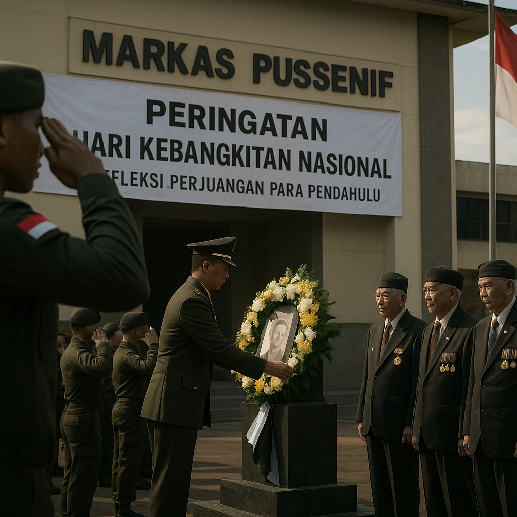 Peringatan Hari Kebangkitan Nasional di Markas Pussenif, Refleksi Perjuangan Para Pendahulu