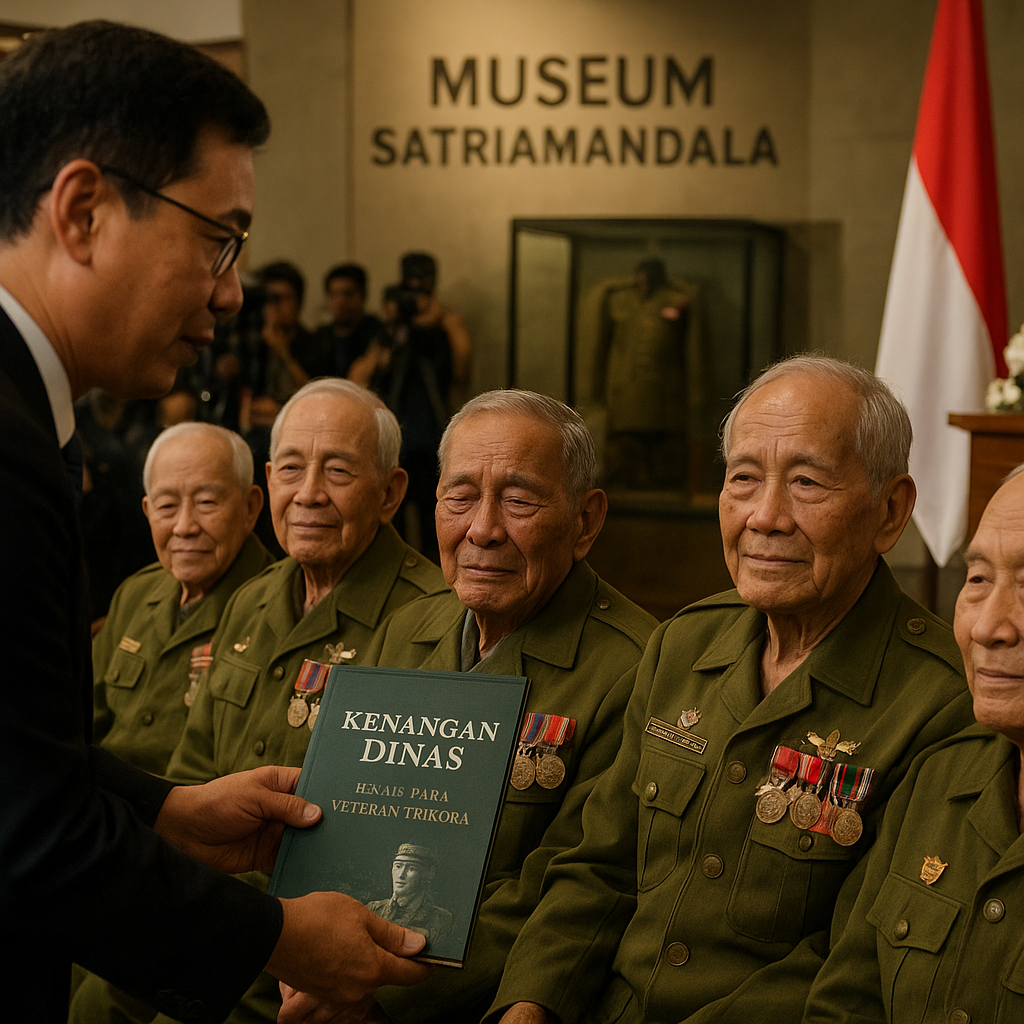 Peluncuran Buku "Kenangan Dinas: Kisah Para Veteran Trikora" di Museum Satriamandala