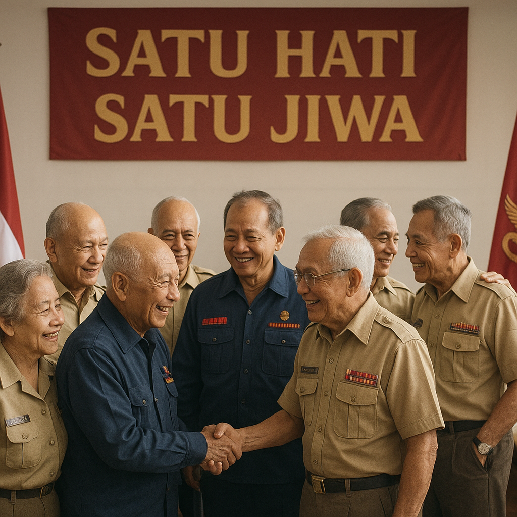 Veteran Marinir Berbagi Kisah tentang Tradisi "Satu Hati Satu Jiwa"