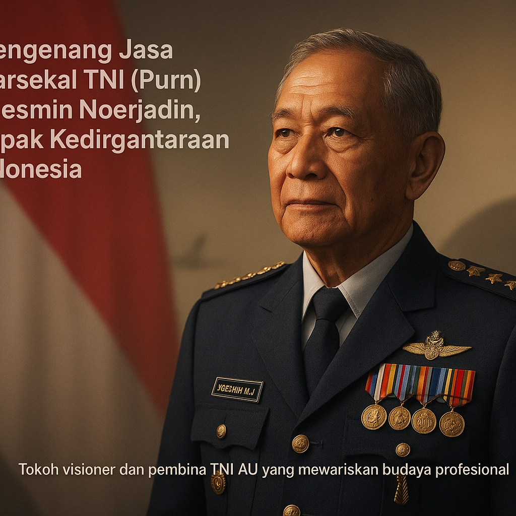 Mengenang Jasa Marsekal TNI (Purn) Roesmin Noerjadin, Bapak Kedirgantaraan Indonesia