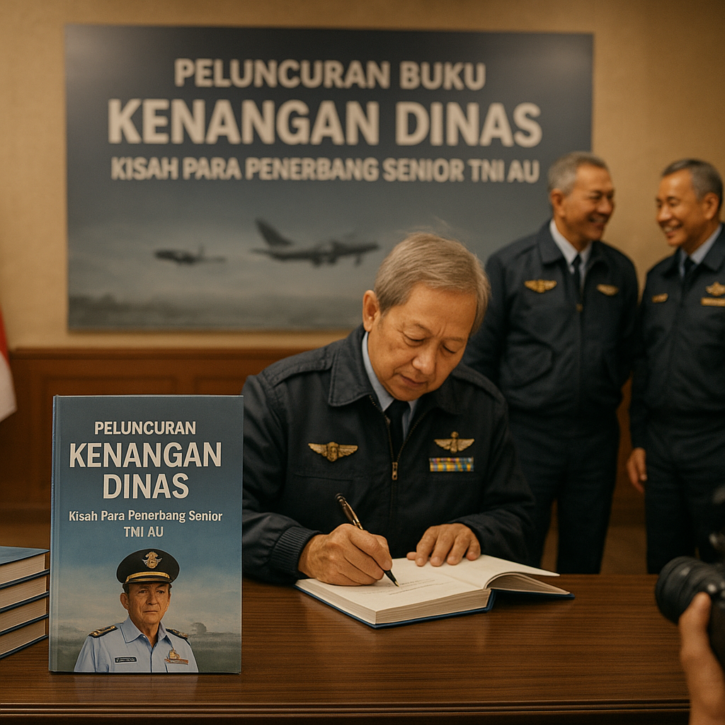 Peluncuran Buku 'Kenangan Dinas: Kisah Para Penerbang Senior TNI AU'