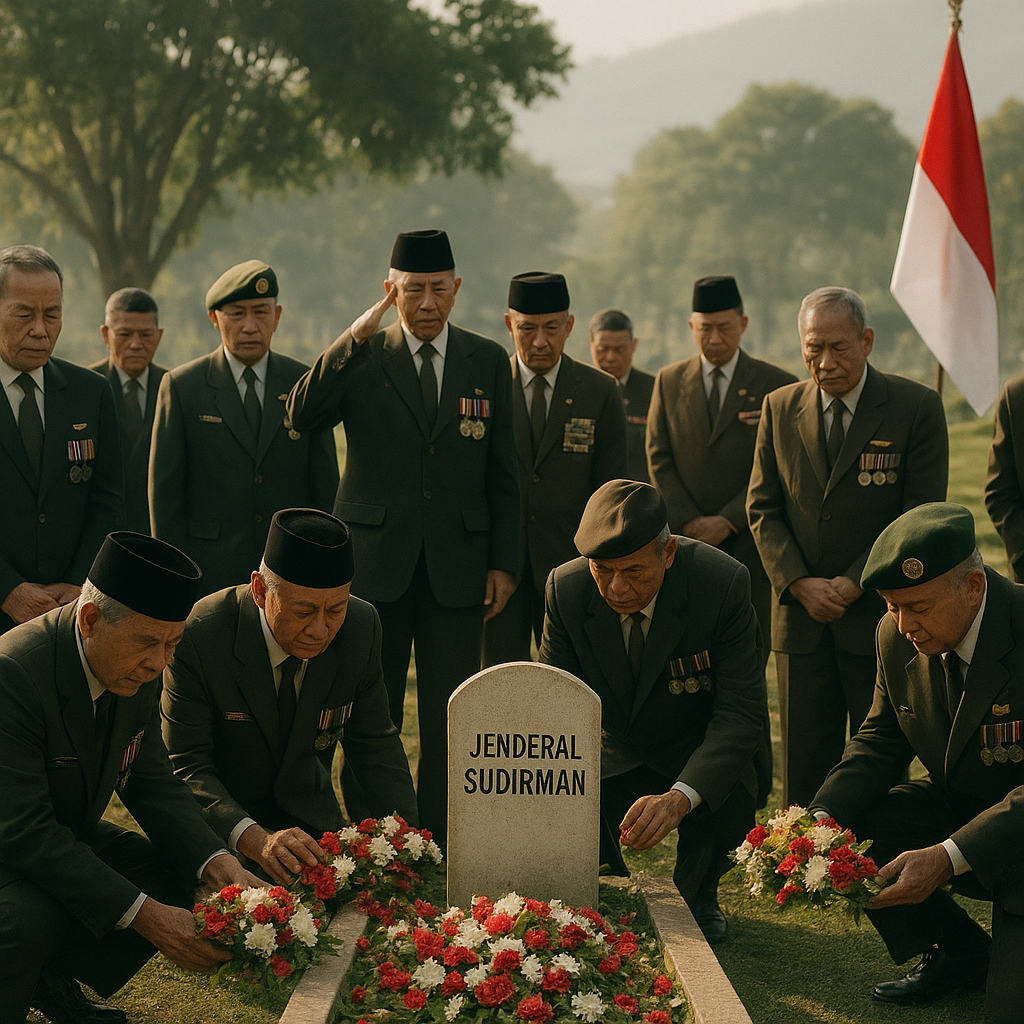 Ziarah ke Makam Jenderal Sudirman di Magelang oleh Paguyuban Purnawirawan Kodam IV/Diponegoro