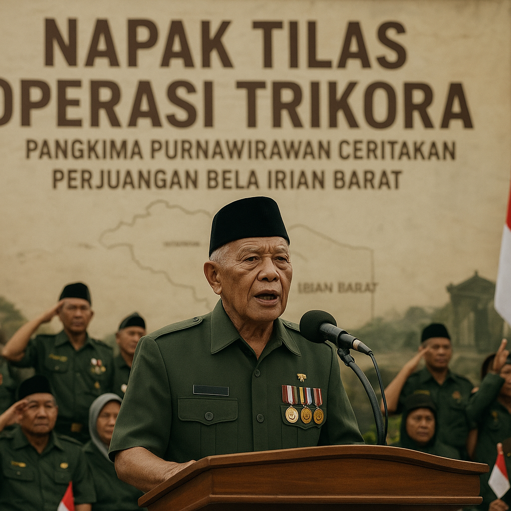 Napak Tilas Operasi Trikora: Panglima Purnawirawan Ceritakan Perjuangan Bela Irian Barat