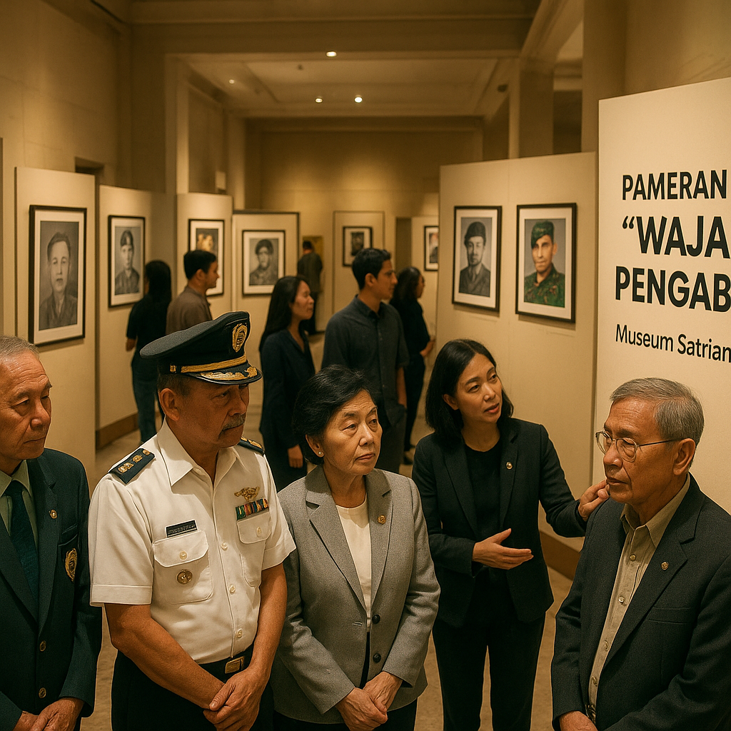 Pameran Foto "Wajah Pengabdian" Purnawirawan TNI AD Digelar di Museum Satriamandala