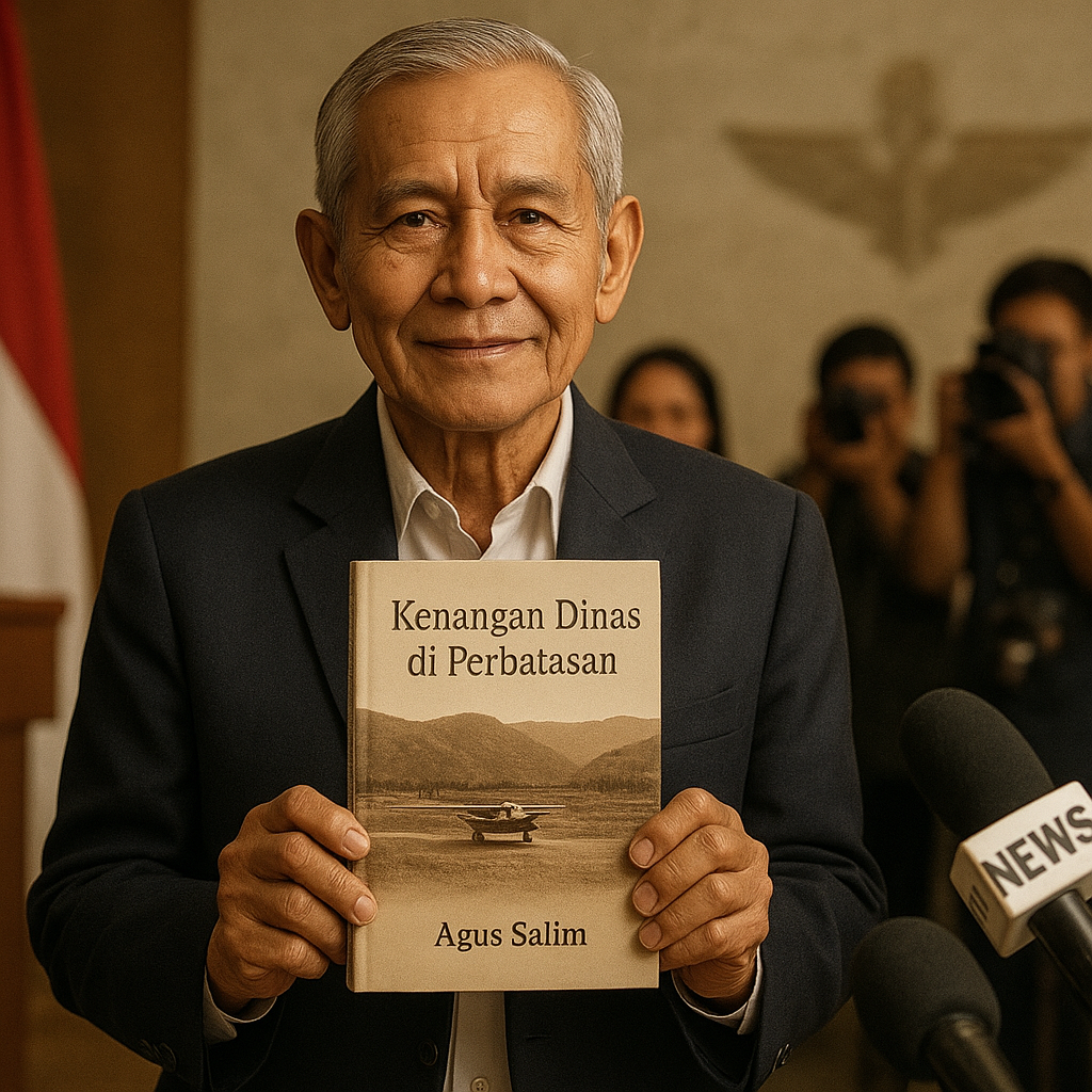 Peluncuran Buku "Kenangan Dinas di Perbatasan" Karya Purnawirawan TNI AU