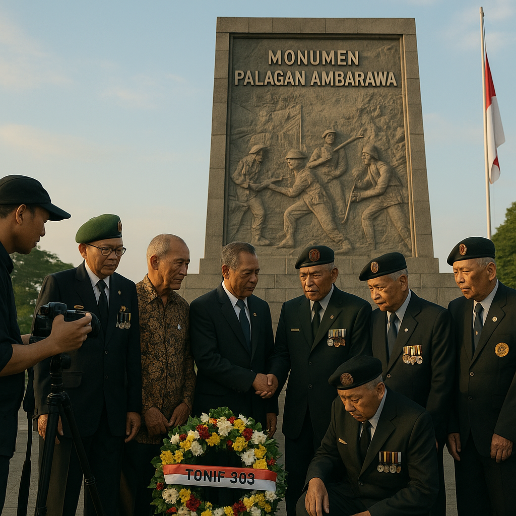 Peringatan Hari Infanteri ke-77, Purnawirawan Yonif 303 Ceritakan Pertempuran di Ambarawa
