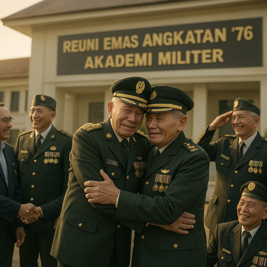 Reuni Emas Angkatan '76 Akademi Militer, Kenangan Masa Taruna Diangkat Kembali