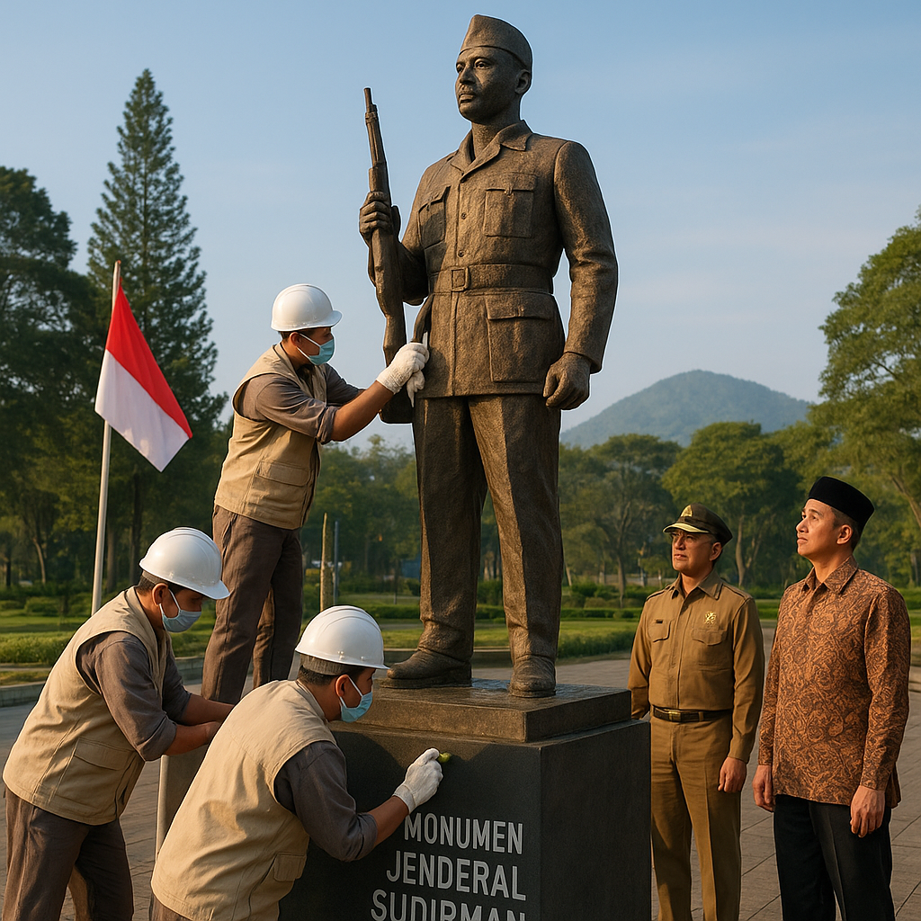 Restorasi Monumen Jenderal Sudirman di Magelang: Menghidupkan Kembali Kenangan tentang Panglima Besar