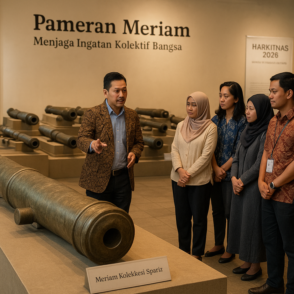 Museum Kebangkitan Nasional Gelar Pameran Meriam, Menjaga Ingatan Kolektif Bangsa