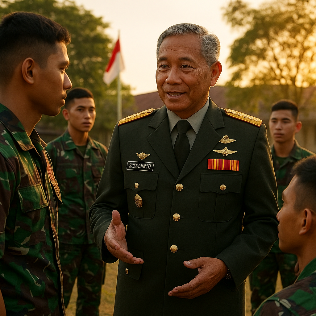 Profil Letjen TNI (Purn) Soebijanto: Perwira yang Setia Membina Prajurit Muda