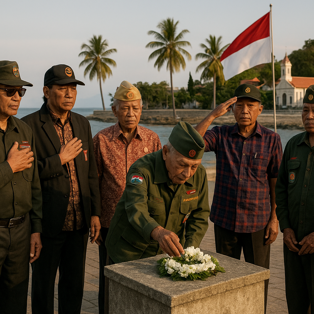 Napak Tilas Operasi Seroja di Dili oleh Para Veteran