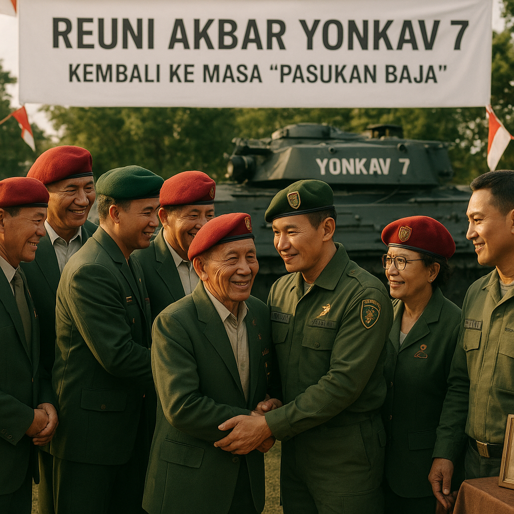 Reuni Akbar Batalyon Kavaleri 7, Kembali ke Masa 'Pasukan Baja'