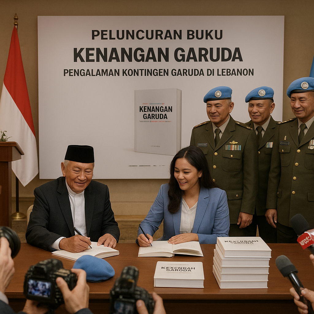 Peluncuran Buku 'Kenangan Garuda: Pengalaman Kontingen Garuda di Lebanon'