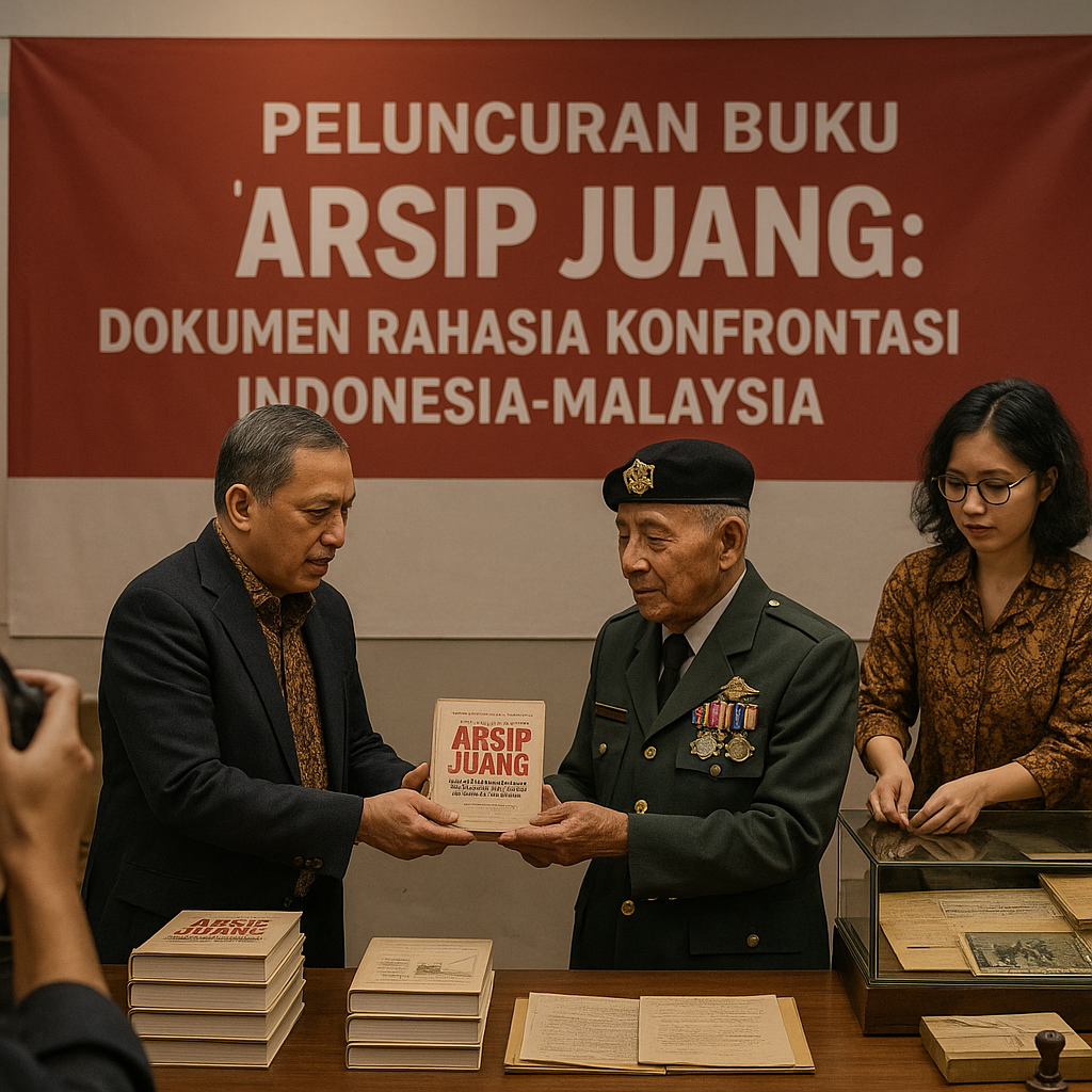 Peluncuran Buku 'Arsip Juang: Dokumen Rahasia Konfrontasi Indonesia-Malaysia'