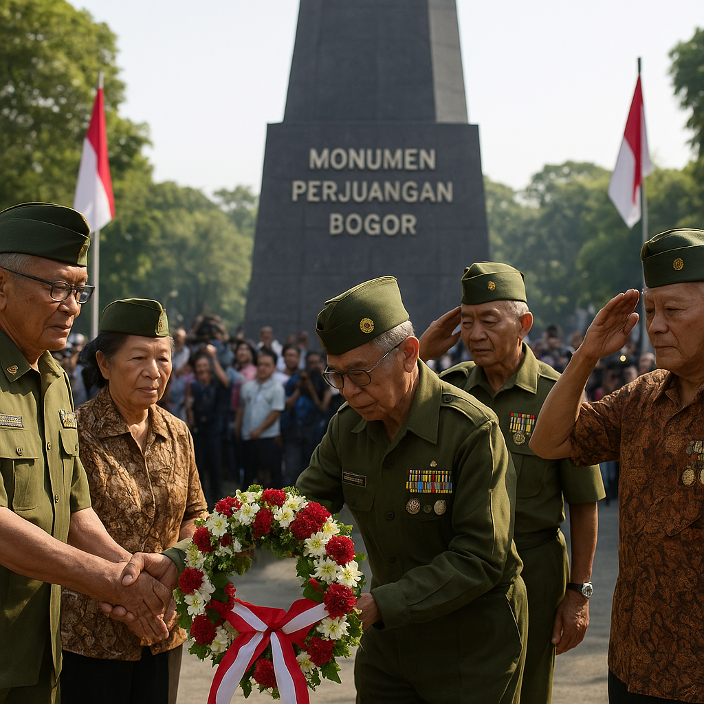 Purnawirawan Divisi Siliwangi Bersilaturahmi di Monumen Perjuangan Bogor, Mengenang Pengabdian di Tanah Jawa Barat