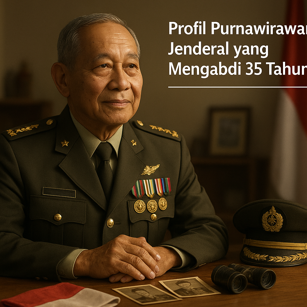 Profil Purnawirawan Jenderal yang Mengabdi 35 Tahun: Dari Masa Operasi hingga Pensiun dengan Segudang Kenangan