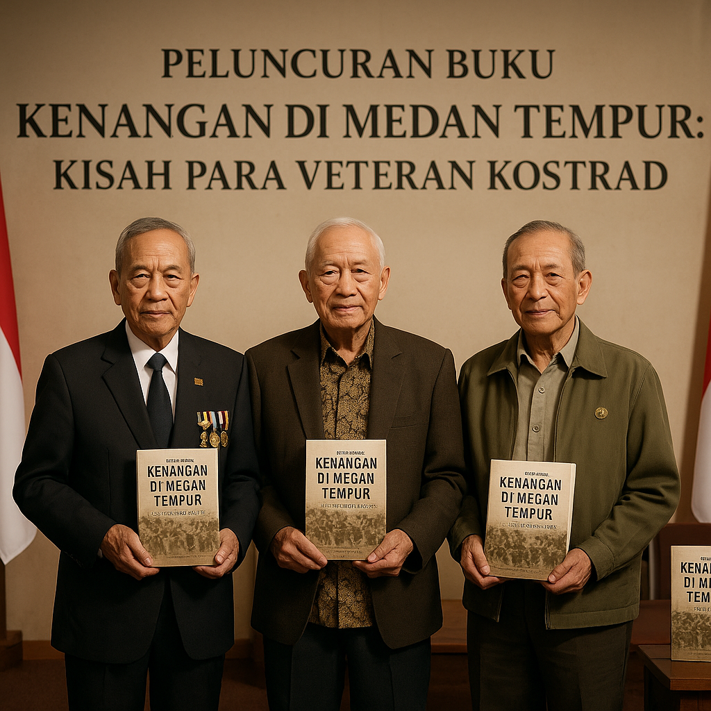 Peluncuran Buku 'Kenangan di Medan Tempur: Kisah Para Veteran Kostrad'