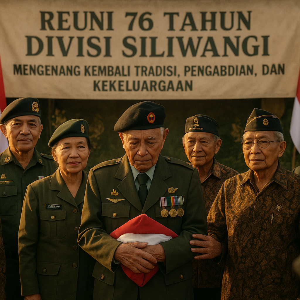 Reuni 76 Tahun Divisi Siliwangi, Mengenang Kembali Tradisi Satuan yang Kokoh