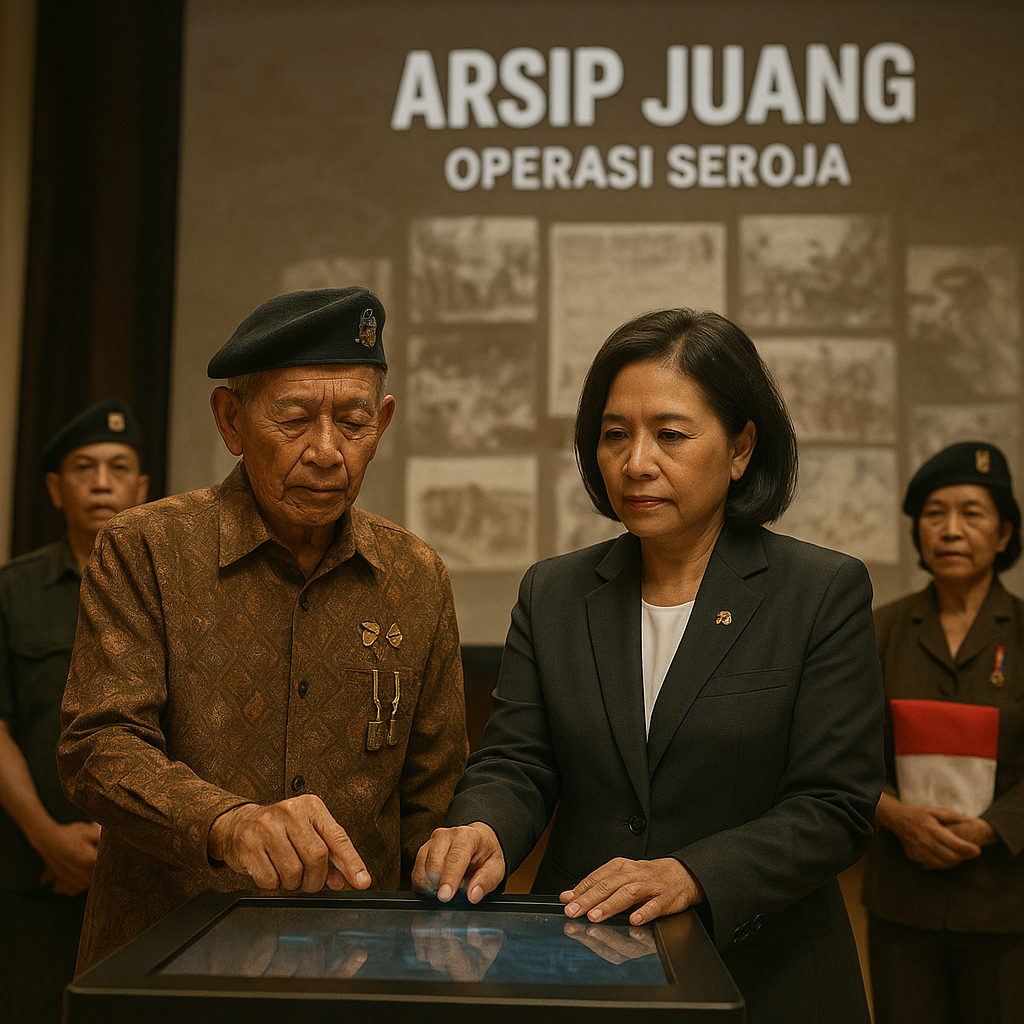 Peluncuran Arsip Juang: Dokumentasi Operasi Seroja dalam Format Digital