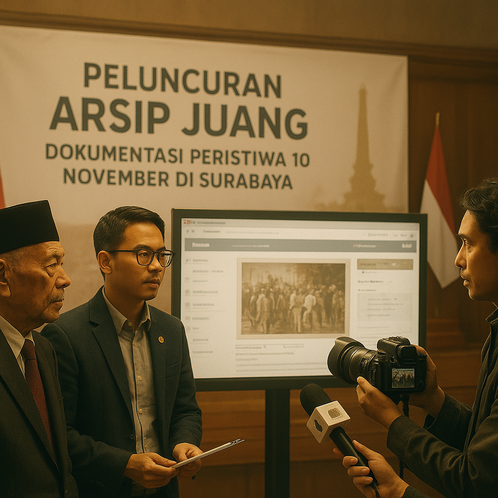 Peluncuran Arsip Juang: Dokumentasi Peristiwa 10 November di Surabaya