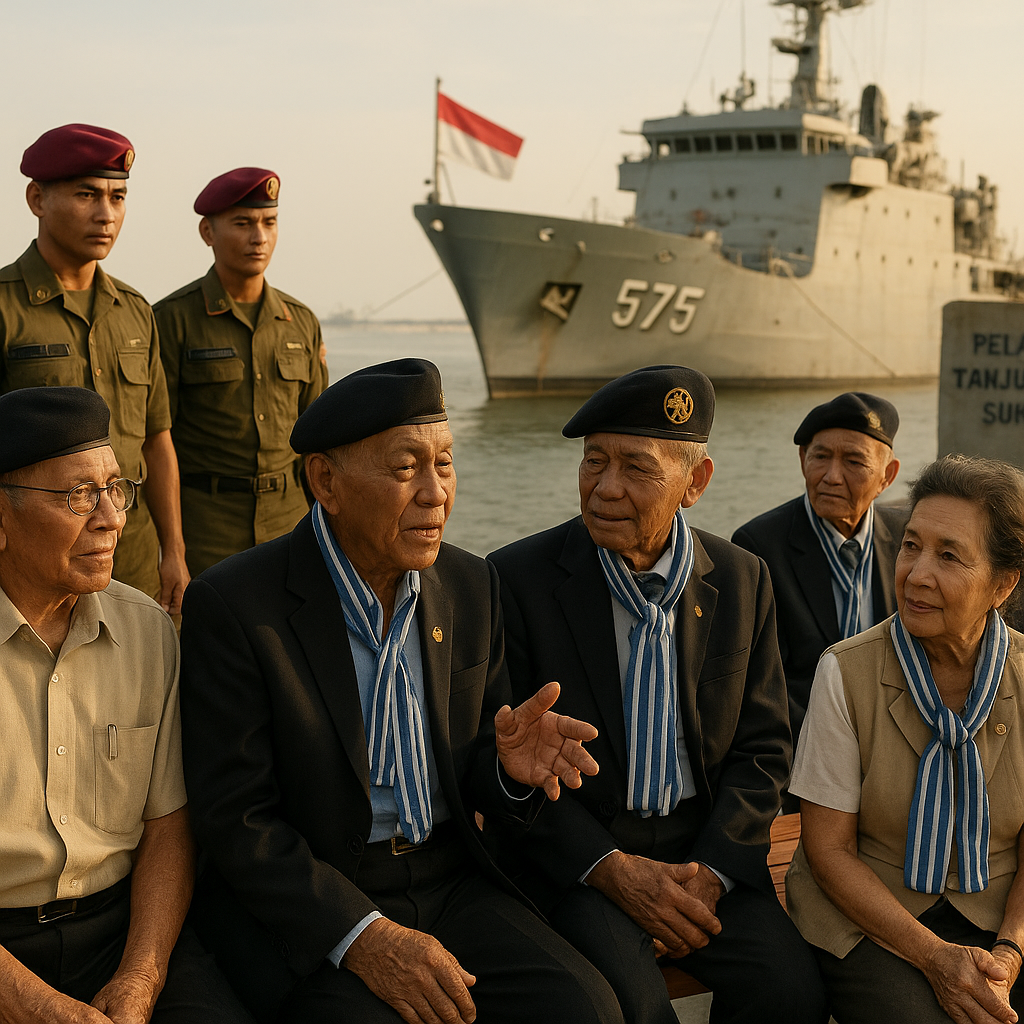 Tradisi Korps Marinir: Purnawirawan Mengenang Latihan Tempur di Laut