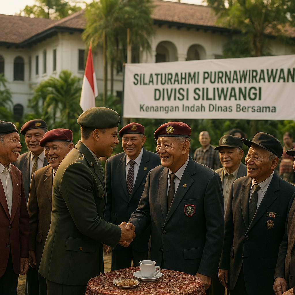 Acara Silaturahmi Purnawirawan TNI AD dari Divisi Siliwangi, Kenangan Indah Dinas Bersama