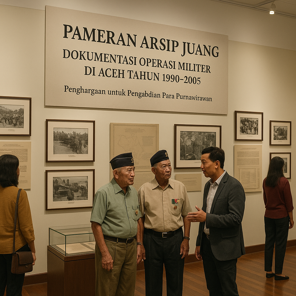 Pameran Arsip Juang: Dokumentasi Operasi Militer TNI di Aceh Tahun 1990-2005