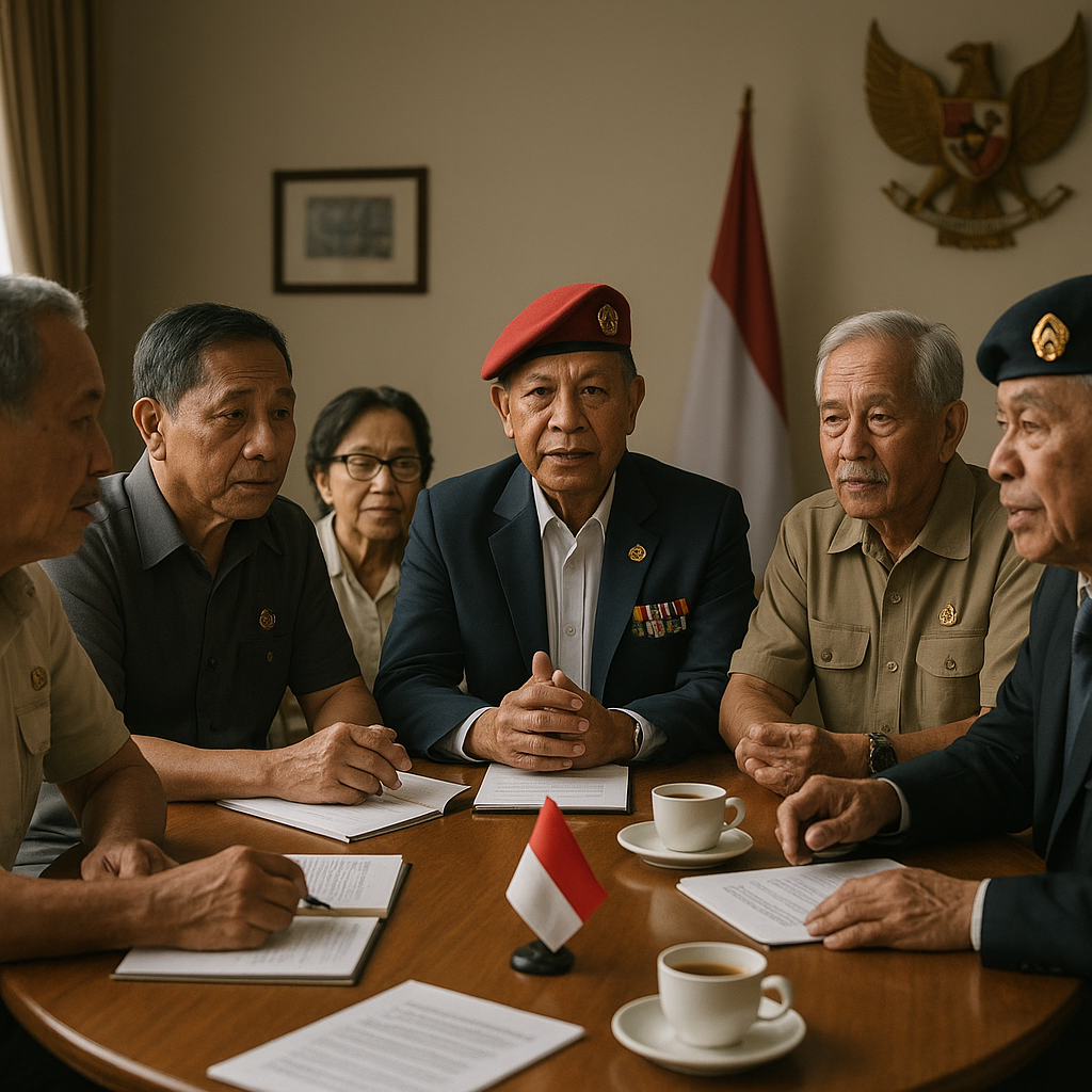 Penguatan Nilai-Nilai Keprajuritan melalui Diskusi Kelompok Purnawirawan TNI