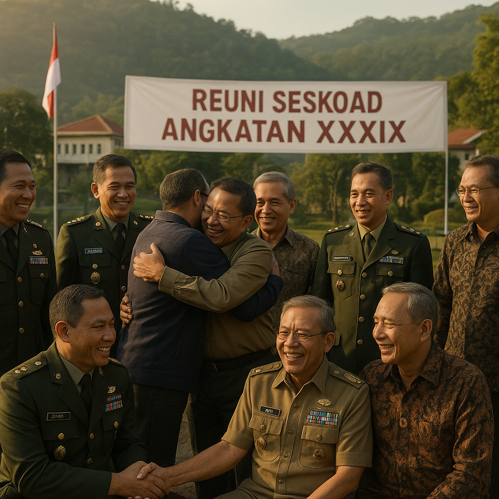 Reuni Seskoad XXXIX, Mengenang Kepemimpinan di Lembah Tidar