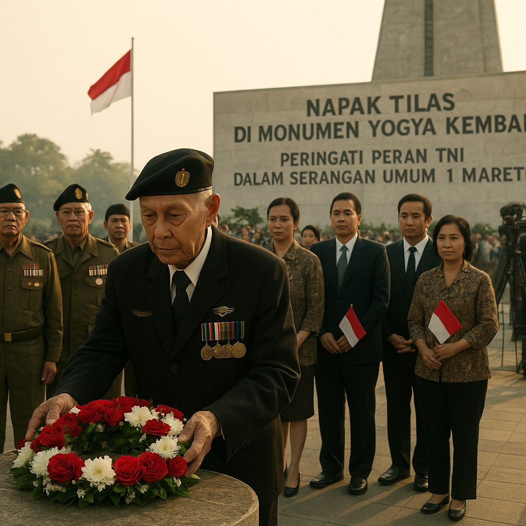 Napak Tilas di Monumen Yogya Kembali, Peringati Peran TNI dalam Serangan Umum 1 Maret