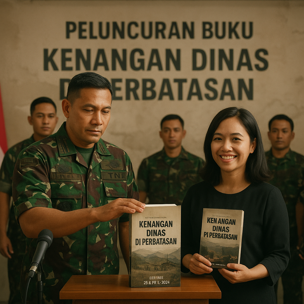 Peluncuran Buku 'Kenangan Dinas di Perbatasan', Kisah Pengabdian Prajurit TNI