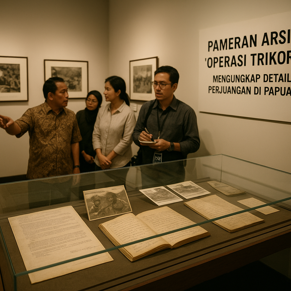 Pameran Arsip 'Operasi Trikora', Mengungkap Detail Perjuangan di Papua