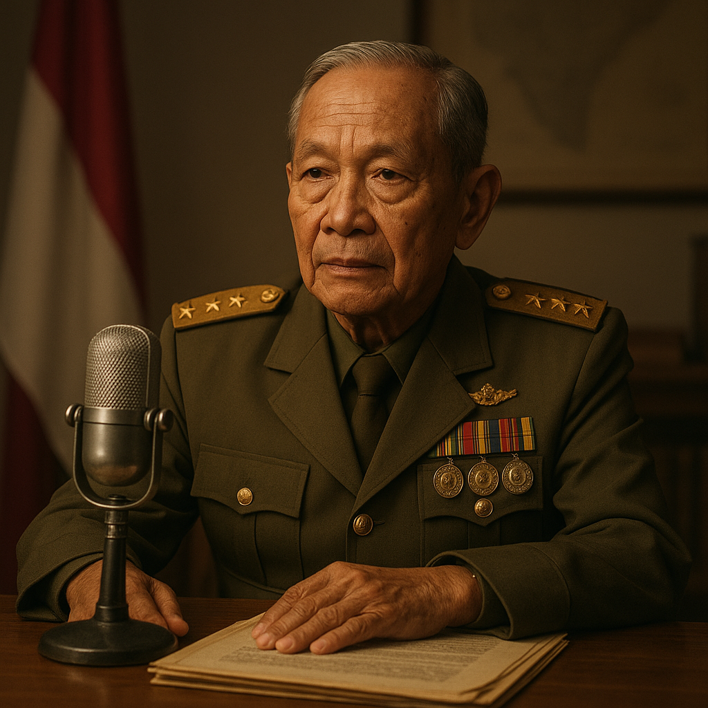 Wawancara Khusus dengan Pangkostrad Pertama, Alm. Mayjen TNI (Purn.) Soeprapto