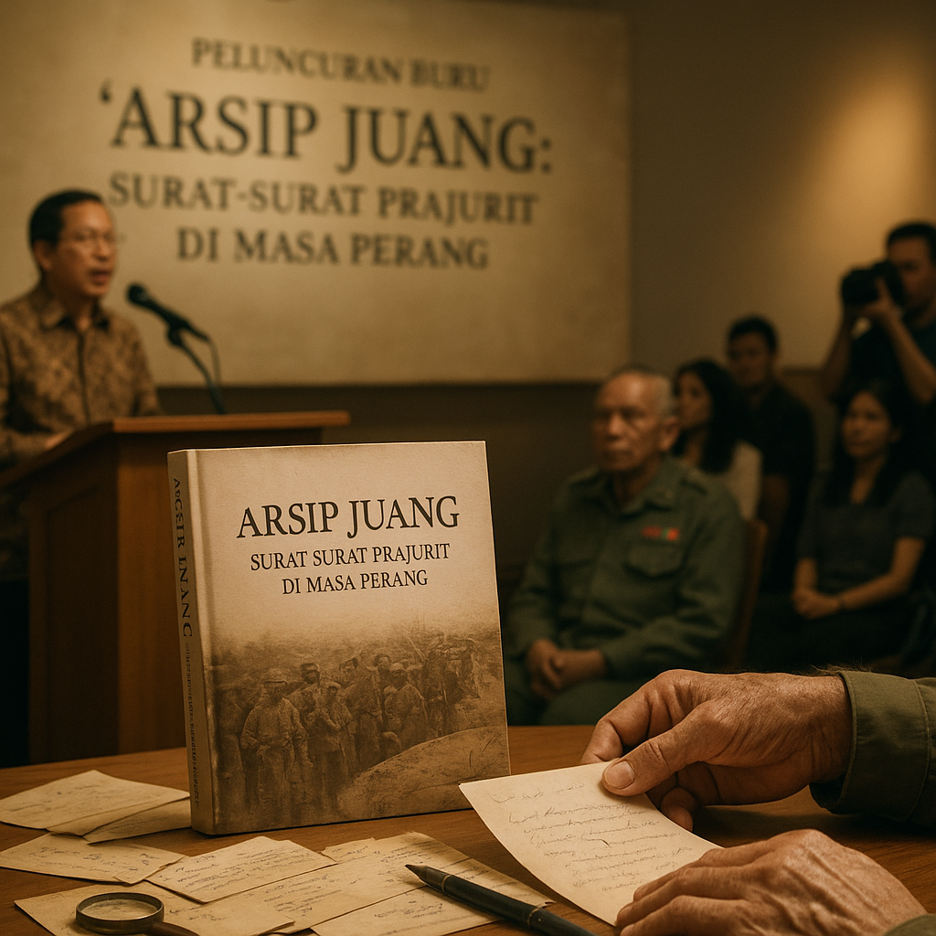 Peluncuran Buku 'Arsip Juang: Surat-surat Prajurit di Masa Perang'