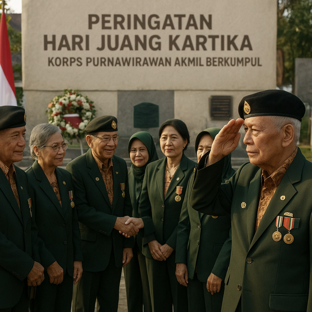 Peringatan Hari Juang Kartika: Korps Purnawirawan Akmil Berkumpul