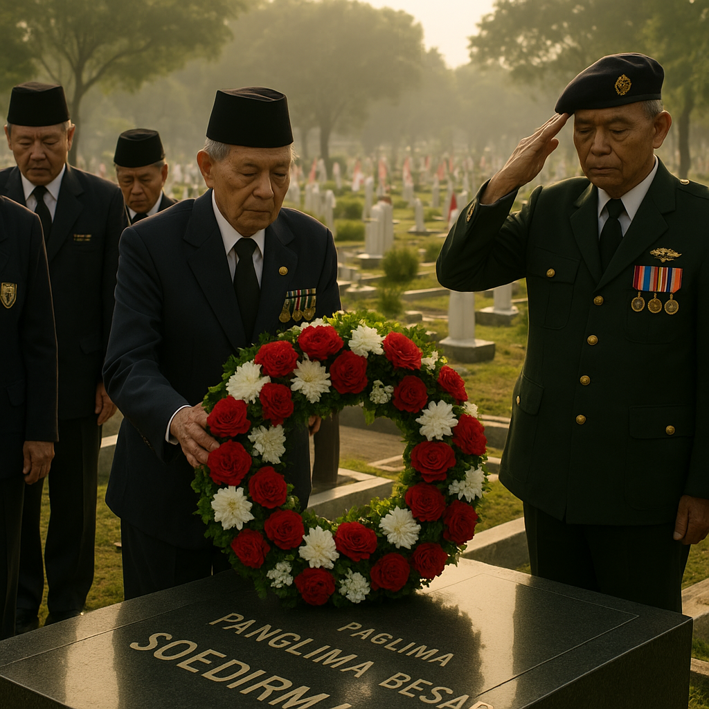 Upacara Kenangan di TMP Kalibata, Purnawirawan Ziarah ke Makam Panglima Besar Soedirman