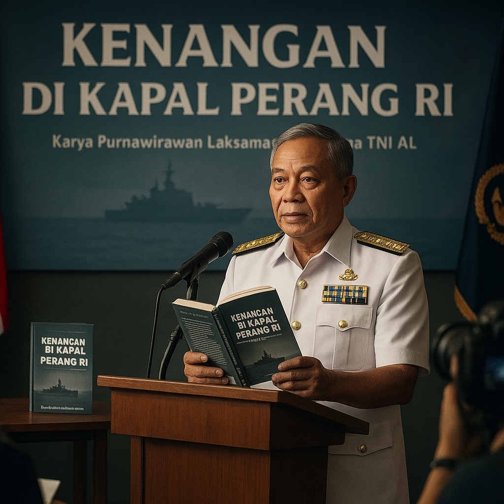 Peluncuran Buku 'Kenangan di Kapal Perang RI' Karya Purnawirawan TNI AL, Kisah Pengabdian di Lautan