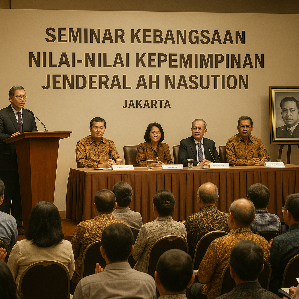 Seminar Kebangsaan 'Nilai-Nilai Kepemimpinan Jenderal AH Nasution' di Jakarta