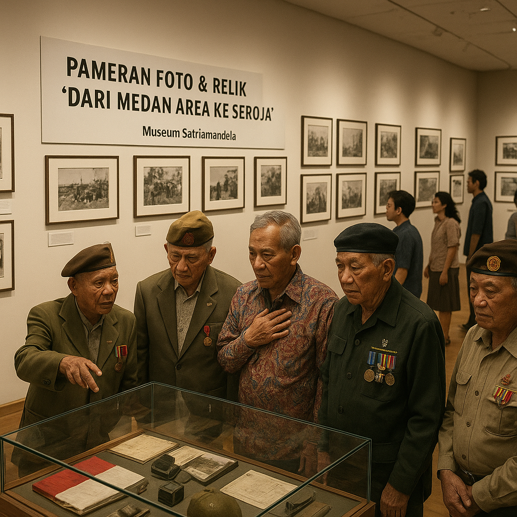 Pameran Foto & Relik 'Dari Medan Area ke Seroja' di Museum Satriamandala
