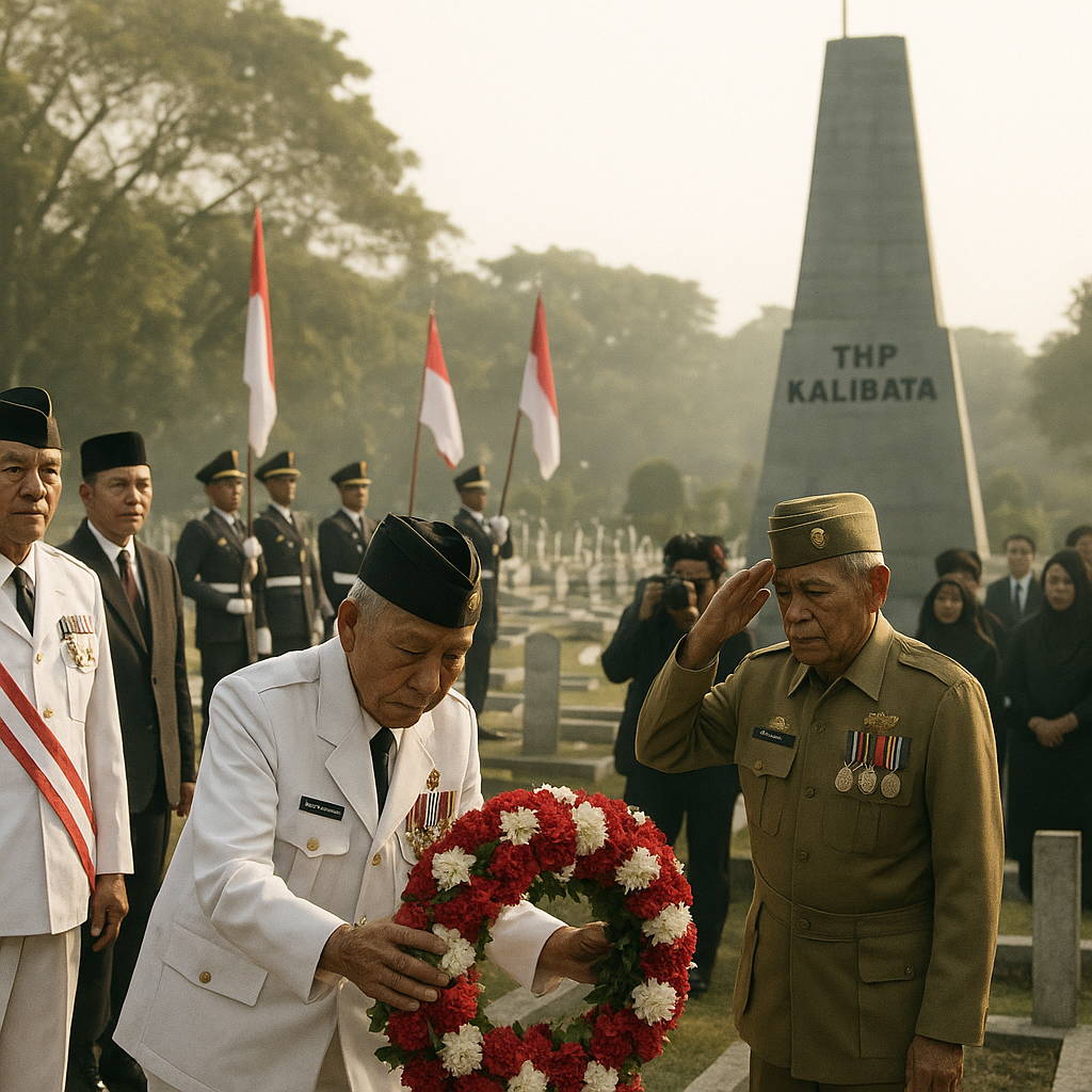 Upacara Penghormatan di TMP Kalibata untuk Veteran Perang Kemerdekaan, Mengenang Jasa Para Pelopor