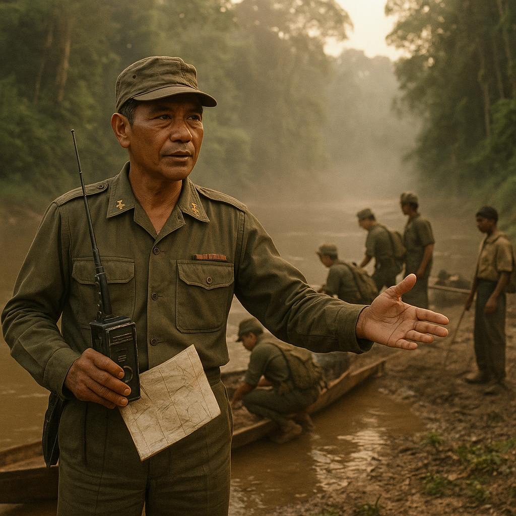 Cerita Heroik Letjen TNI (Purn) Ahmadi Saat Memimpin Operasi Lintah Darat di Kalimantan Tahun 1970